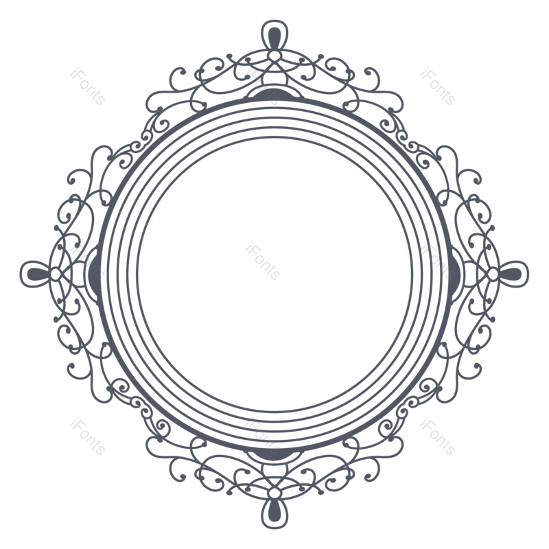 边框图片,花纹元素,复古花纹PNG,花边免抠素材